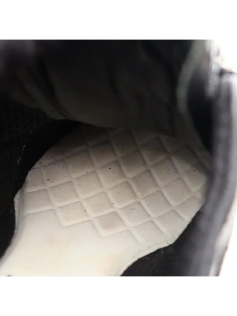 Chanel Sneakers Quilted Leather Suede